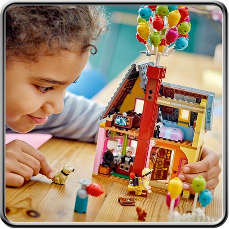Конструктор LEGO Disney Classic Дом Вперед и вверх 382 детали (43217) - фото 3