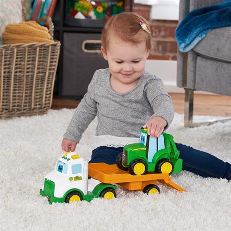 Іграшкова техніка John Deere Kids тягач і трактор зі світлом і звуком (47207) - фото 4