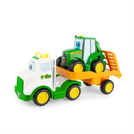 Іграшкова техніка John Deere Kids тягач і трактор зі світлом і звуком (47207) - фото 0