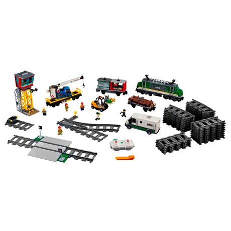 Конструктор LEGO City Грузовой поезд 1226 деталей (60198) - фото 5