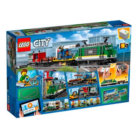 Конструктор LEGO City Вантажний поїзд 1226 деталей (60198) - фото 7