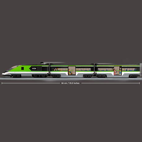Конструктор LEGO City Trains Пасажирський поїзд-експрес 764 деталі (60337) - фото 8
