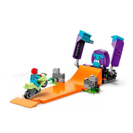 Конструктор LEGO City Stuntz Трюковая петля Сокрушительный шимпанзе 226 деталей (60338) - фото 2