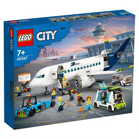 Конструктор LEGO City Пассажирский самолет 913 деталей (60367) - фото 6
