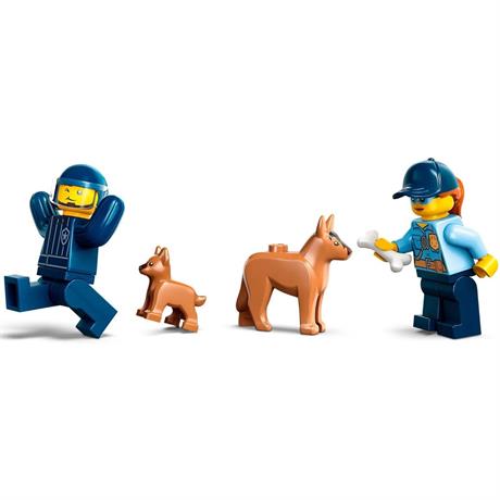 Конструктор LEGO City Мобильная площадка для дрессировки полицейских собак 197 деталей (60369) - фото 3