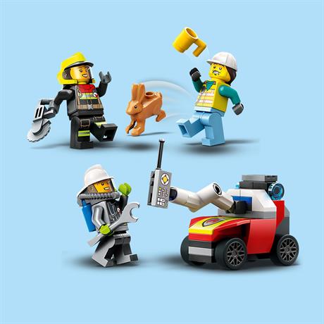 Конструктор LEGO City Fire Department Пожарная машина 502 детали (60374) - фото 2