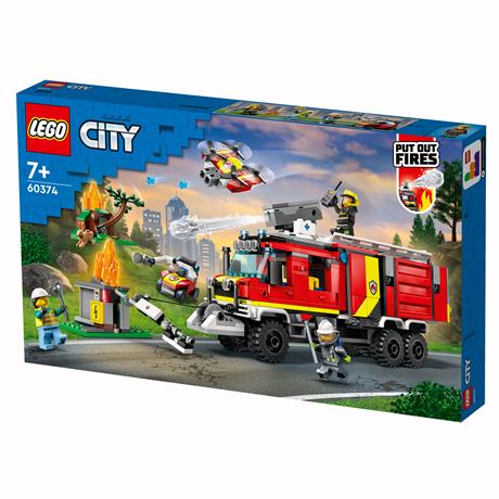 Конструктор LEGO City Fire Department Пожарная машина 502 детали (60374) - фото 0