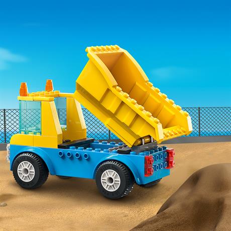 Конструктор LEGO City Construction Строительные грузовики и шаровой таран 235 деталей (60391) - фото 3