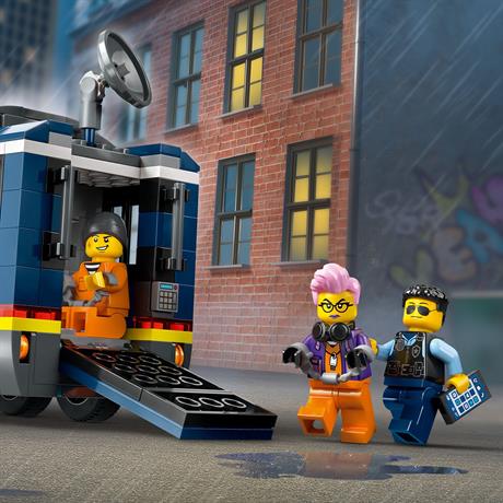 Конструктор LEGO City Пересувна поліцейська криміналістична лабораторія 674 деталі (60418) - фото 4