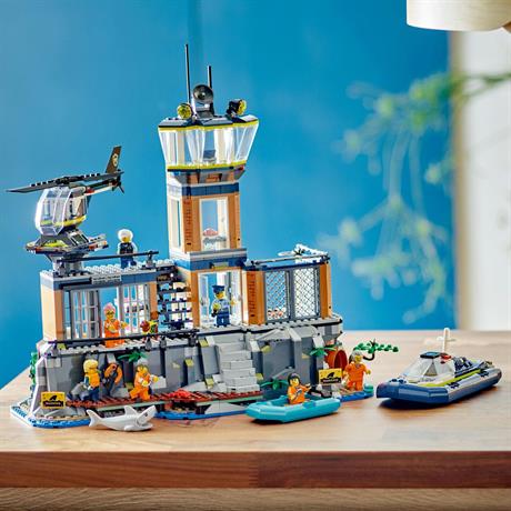 Конструктор LEGO City Поліцейський острів-в'язниця 980 деталей (60419) - фото 7