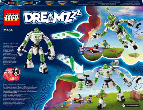 Конструктор LEGO Dreamzzz Матео и робот Z-Blob 237 деталей (71454) - фото 3