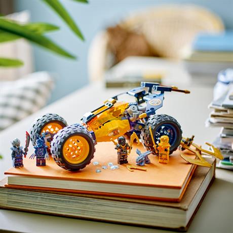 Конструктор LEGO NINJAGO Багги для бездорожья ниндзя Арин 267 деталей (71811) - фото 6