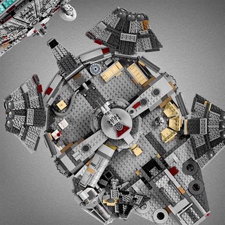 Конструктор LEGO Star Wars Сокол Тисячоліття 1353 деталі (75257) - фото 2
