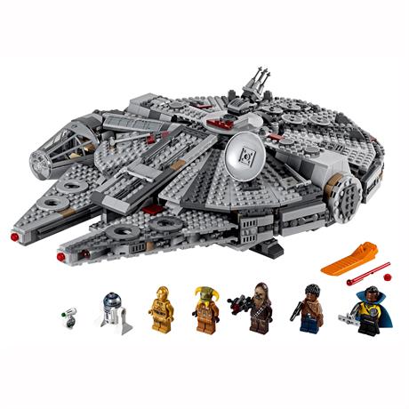 Конструктор LEGO Star Wars Сокол Тисячоліття 1353 деталі (75257) - фото 6