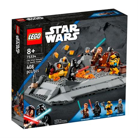 Конструктор LEGO Star Wars Оби-Ван Кеноби против Дарта Вейдера 408 деталей (75334) - фото 9