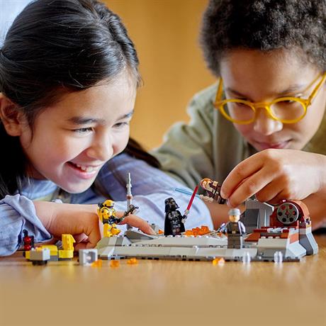 Конструктор LEGO Star Wars Оби-Ван Кеноби против Дарта Вейдера 408 деталей (75334) - фото 0