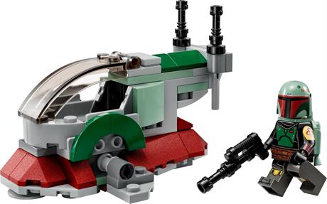 Конструктор LEGO Star Wars Мікровинищувач зореліт Боба Фетта 85 деталей (75344) - фото 0