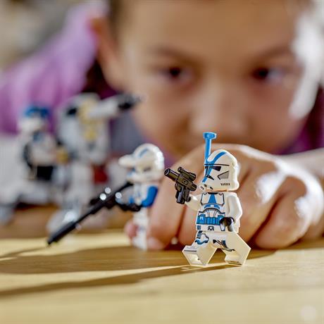 Конструктор LEGO Star Wars Боевой отряд бойцов-клонов 501-го легиона 119 деталей (75345) - фото 4