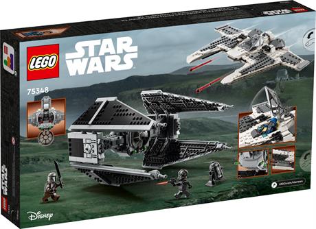 Конструктор LEGO Star Wars Мандалорський винищувач проти Перехоплювача TIE 957 деталей (75348) - фото 0