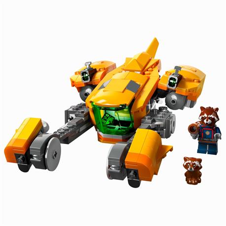 Конструктор LEGO Marvel Super Heroes Звездолет малыша Ракеты 191 деталь (76254) - фото 6
