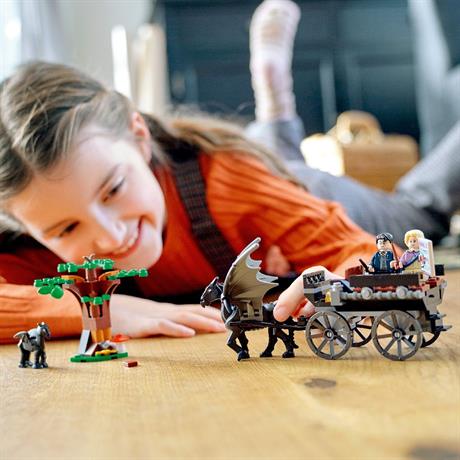 Конструктор LEGO Harry Potter Карета и фестралы Хогвартса 121 деталь (76400) - фото 0