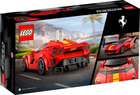 Конструктор LEGO Speed Champions Ferrari 812 Competizione 261 деталь (76914) - фото 0
