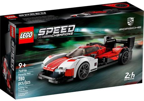 Конструктор LEGO Speed Champions Porsche 963 280 деталей (76916) - фото 0