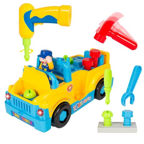 Іграшка-конструктор Huile Toys Машинка з інструментами (789) - фото 14