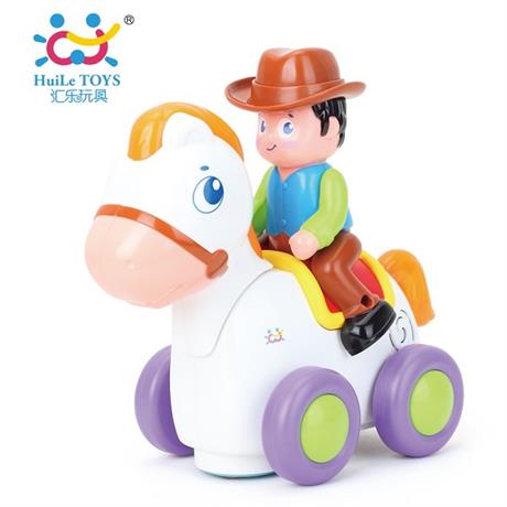 Іграшка Huile Toys Ковбой на веселому коні (838A) - фото 1
