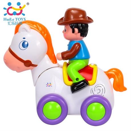Іграшка Huile Toys Ковбой на веселому коні (838A) - фото 3