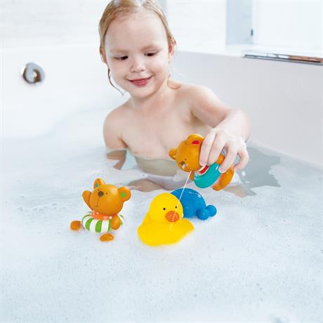 Іграшка для ванної Hape Плавець ведмежатко Тедді (E0204) - фото 4