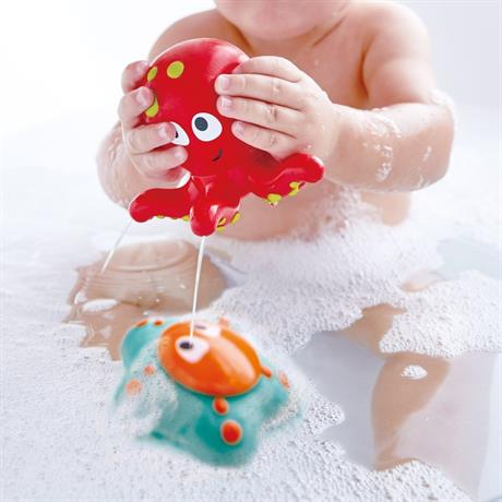 Набор игрушек для ванной Hape Морские обитатели на присосках 6 шт. (E0215) - фото 4