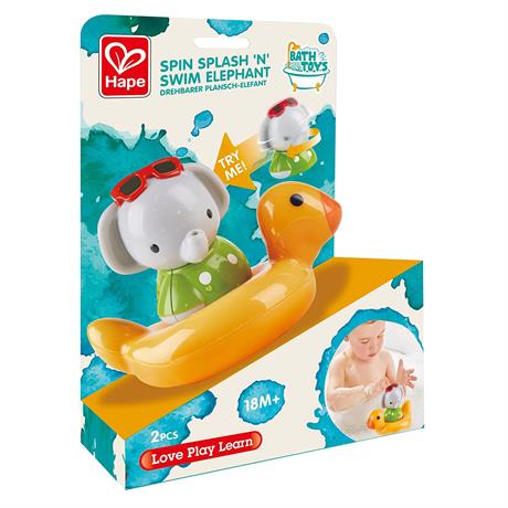 Іграшка для ванної Hape з термометром Слоненя (E0222) - фото 6