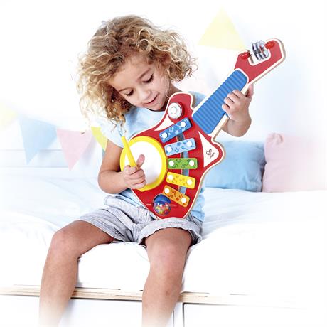 Детская гитара Hape Мини-оркестр 6 в 1 (E0335) - фото 10
