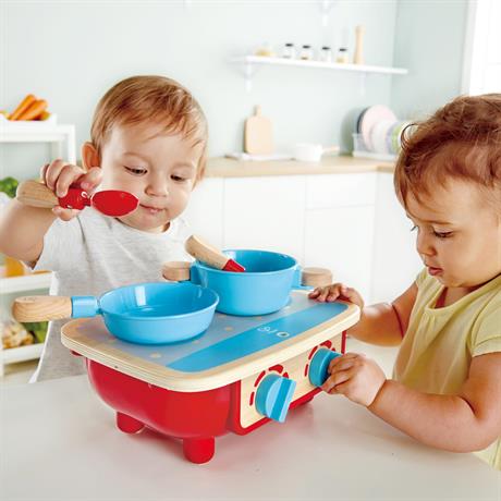 Дитяча плита Hape складна з посудом (E3170) - фото 5