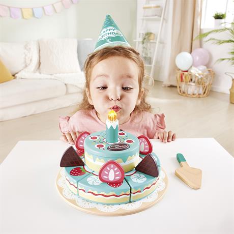 Интерактивная игрушка Hape торт на день рождения (E3180) - фото 0