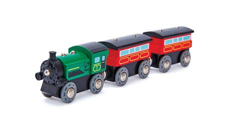 Набор для игрушечной железной дороги Hape Пассажирский поезд (E3719) - фото 3
