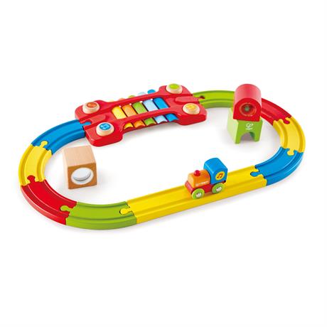 Іграшкова залізниця Hape із ксилофоном 14 ел. (E3822) - фото 2