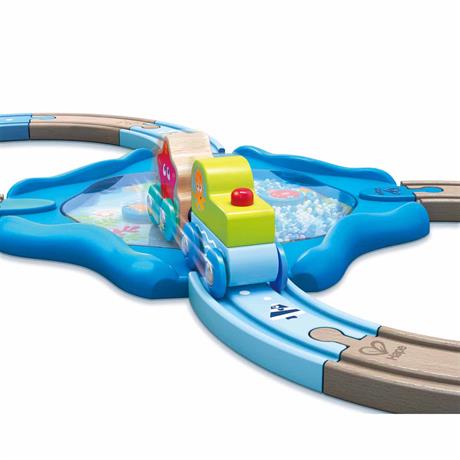 Іграшкова залізниця Hape Підводний світ 15 ел. (E3827) - фото 5