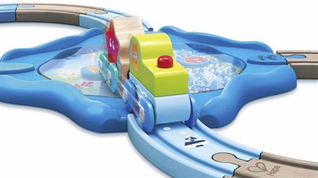 Іграшкова залізниця Hape Підводний світ 15 ел. (E3827) - фото 9