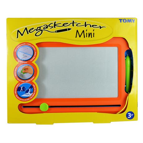 Магнітна дошка для малювання Megasketcher помаранчево-блакитний (E72741) - фото 0