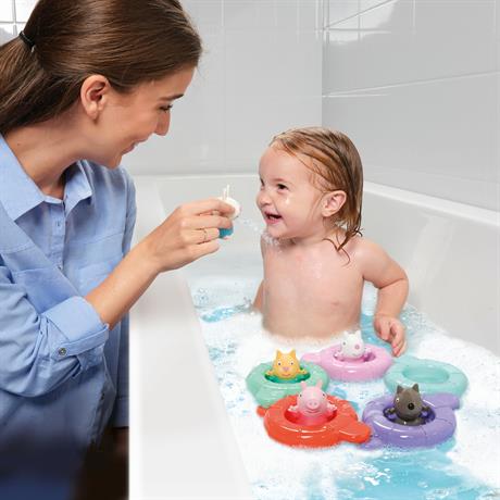 Набор игрушек для ванной Toomies Вечеринка Пеппы в бассейне (E73549) - фото 2