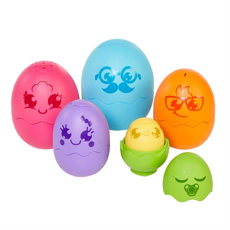 Сортер Toomies Цветные яйца 5 в 1 (E73564) - фото 1