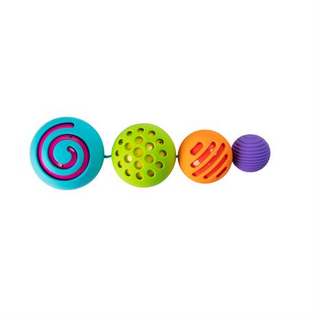 Игрушка-сортер сенсорная Омби Fat Brain Toys Oombee Ball Сферы (F230ML) - фото 4