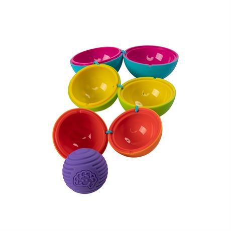 Іграшка-сортер сенсорна Омбі Fat Brain Toys Oombee Ball Сфери (F230ML) - фото 7
