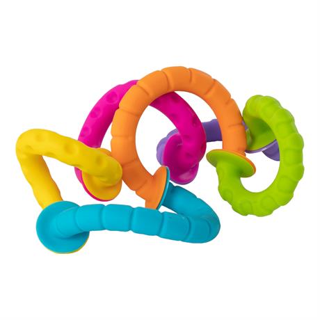 Набор прорезывателей Fat Brain Toys pipSquigz Ringlets Гибкие колечки (F250ML) - фото 2