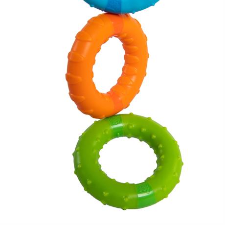 Тактильная игрушка Fat Brain Toys Silly Rings Магнитные кольца 3 шт. (F269ML) - фото 4