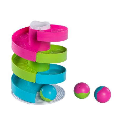 Розвивальна іграшка Fat Brain Toys Wobble Run Трек-балансир для кульок (F273ML) - фото 0