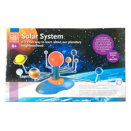 Модель Солнечной системы Edu-Toys с автовращением и подсветкой (GE045) - фото 1