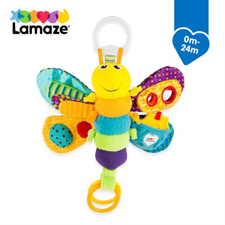 М'яка іграшка-підвіска Lamaze Метелик із прорізувачем і пищалкою (L27024) - фото 8